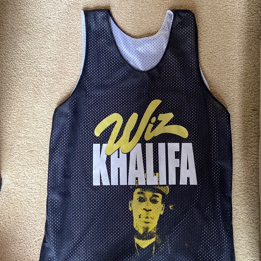 Wiz Khalifa black and yellow Jersey